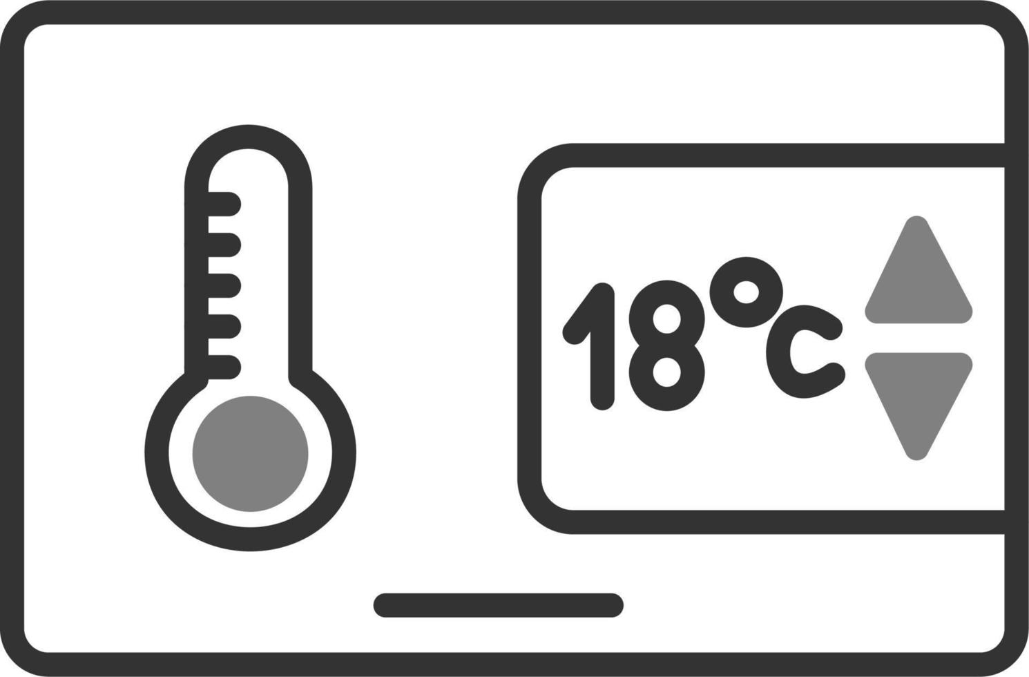 Temperature control Vector Icon