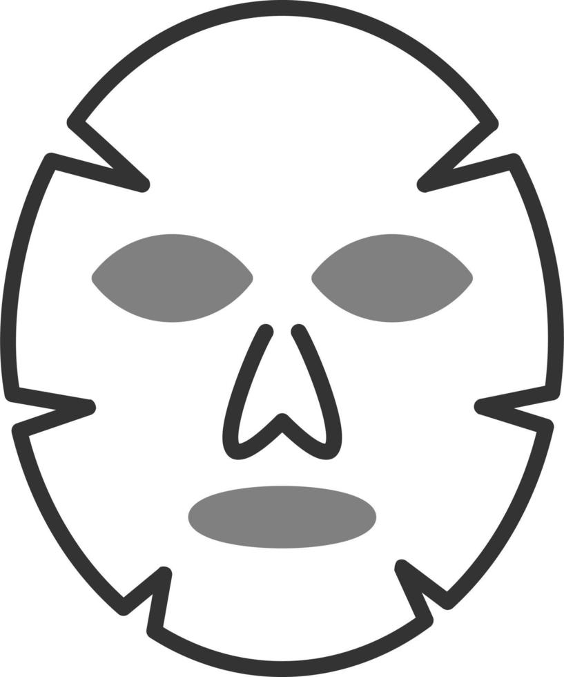 Facial mask Vector Icon