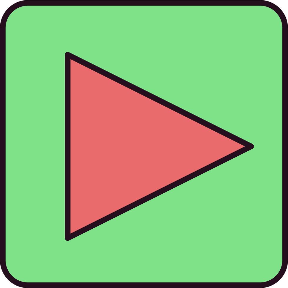 Play button Vector Icon