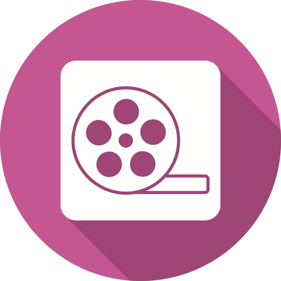 Movie reel Vector Icon