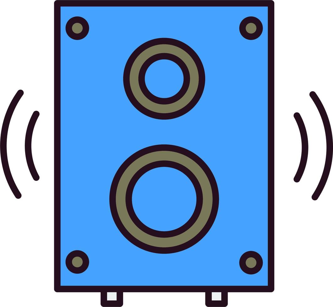 icono de vector de altavoz