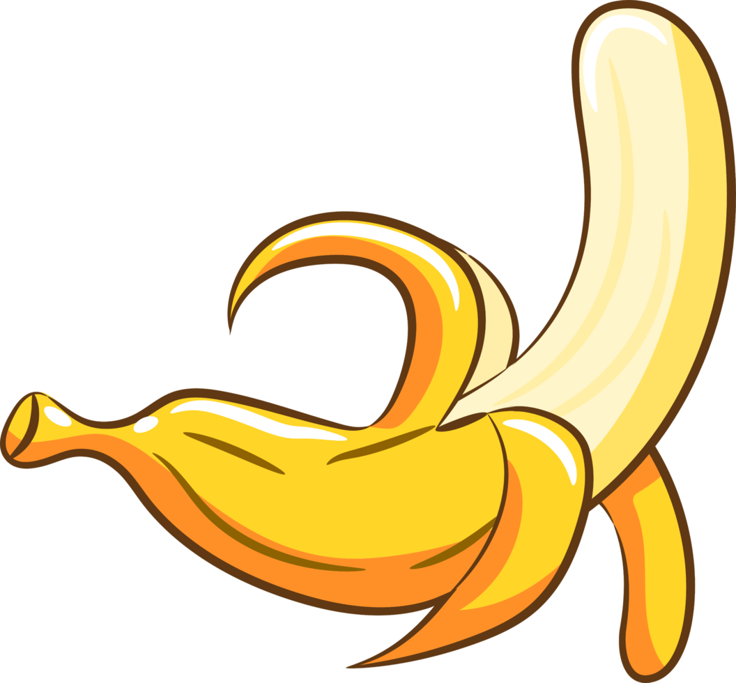 banana png design de clipart gráfico