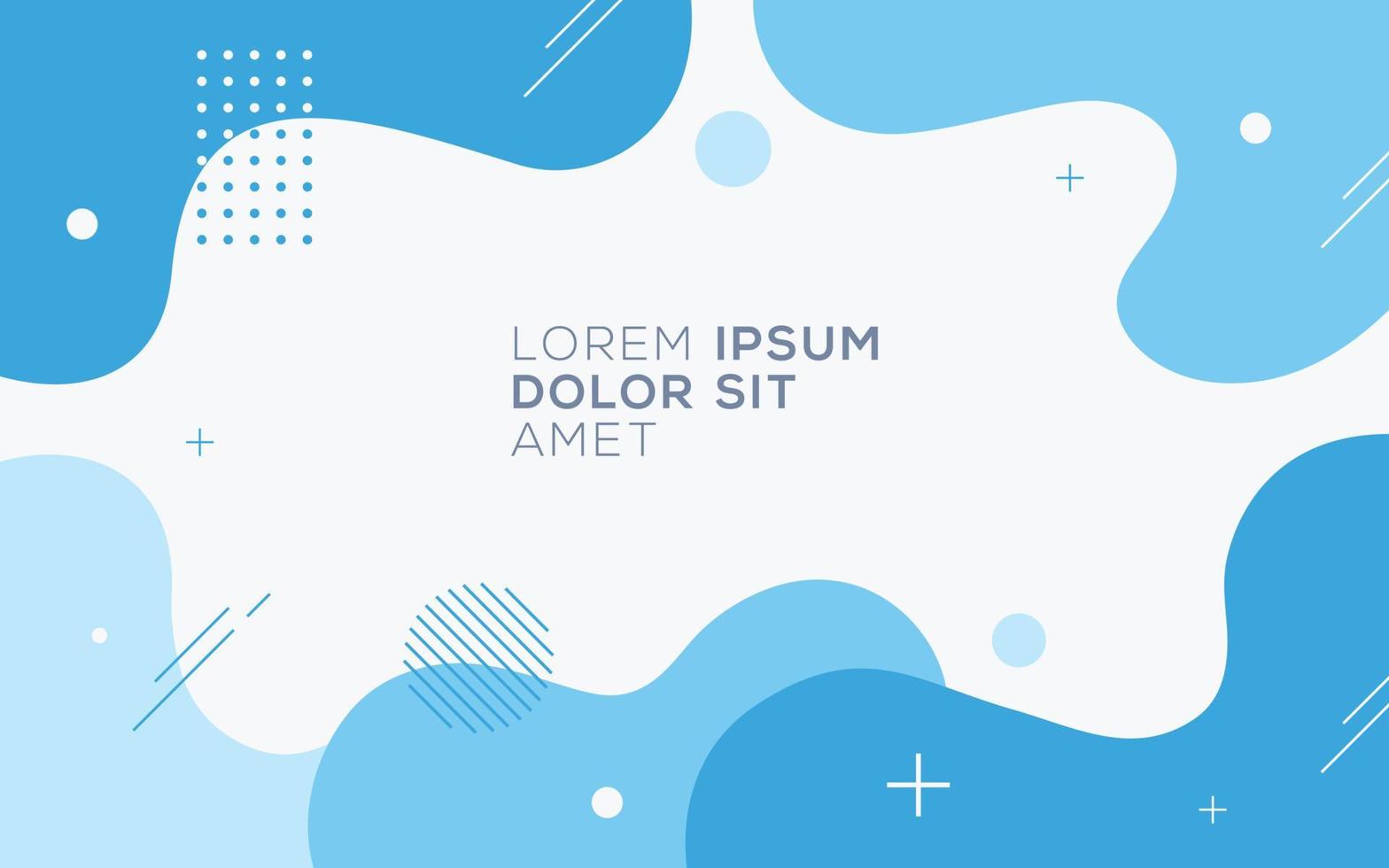 Modern vector graphic of abstract fluid background design template