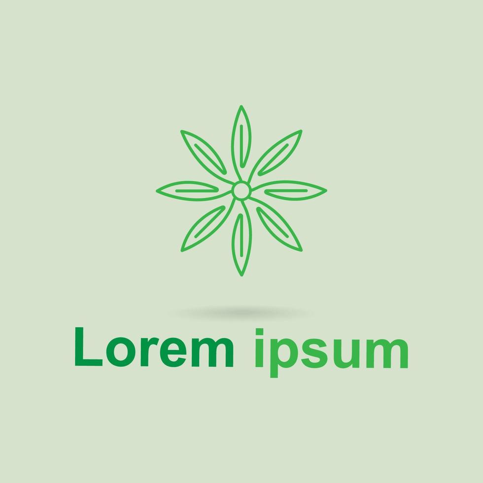 Eco Natural Organic Logotype concept icon vector