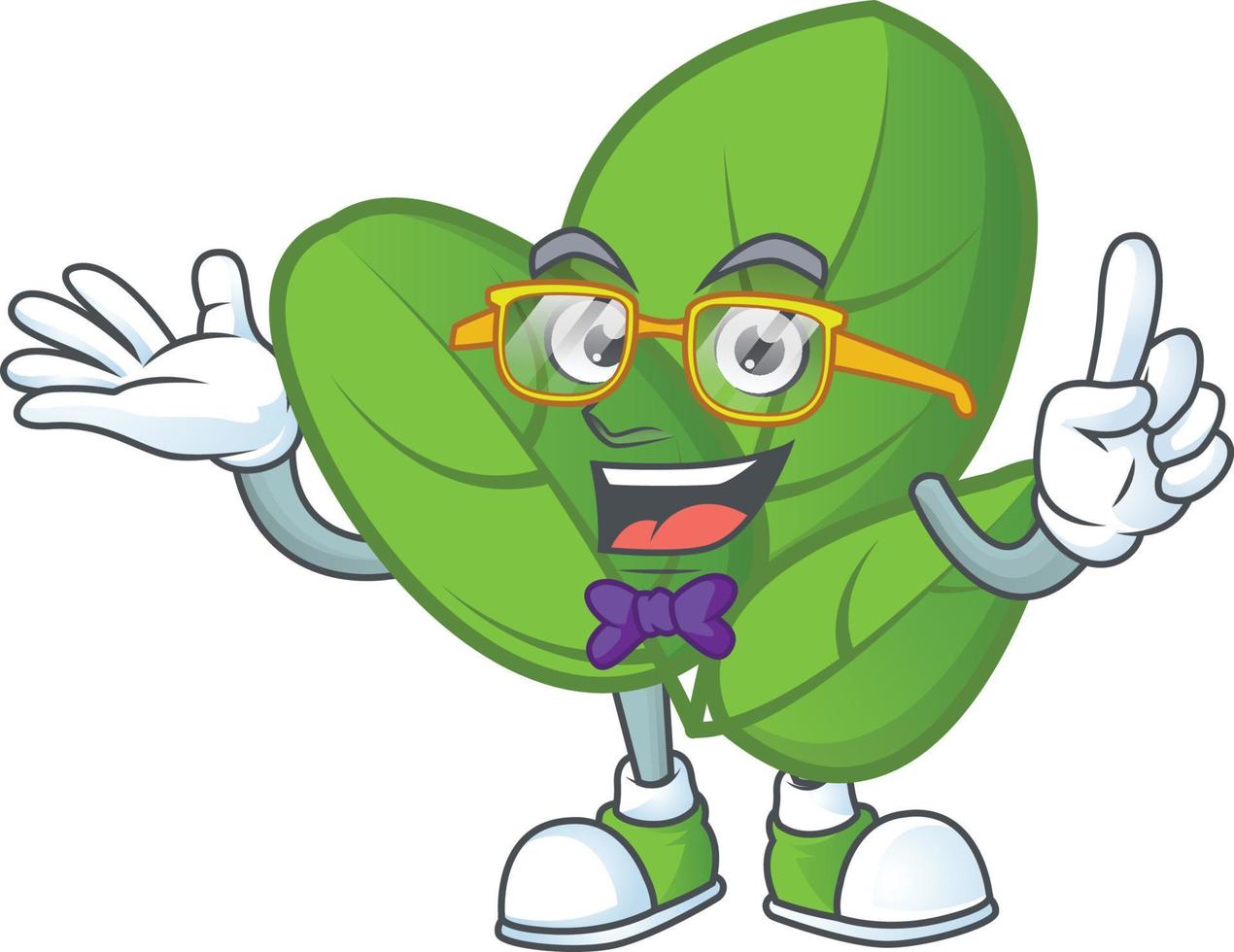 Basil cartoon character style vector