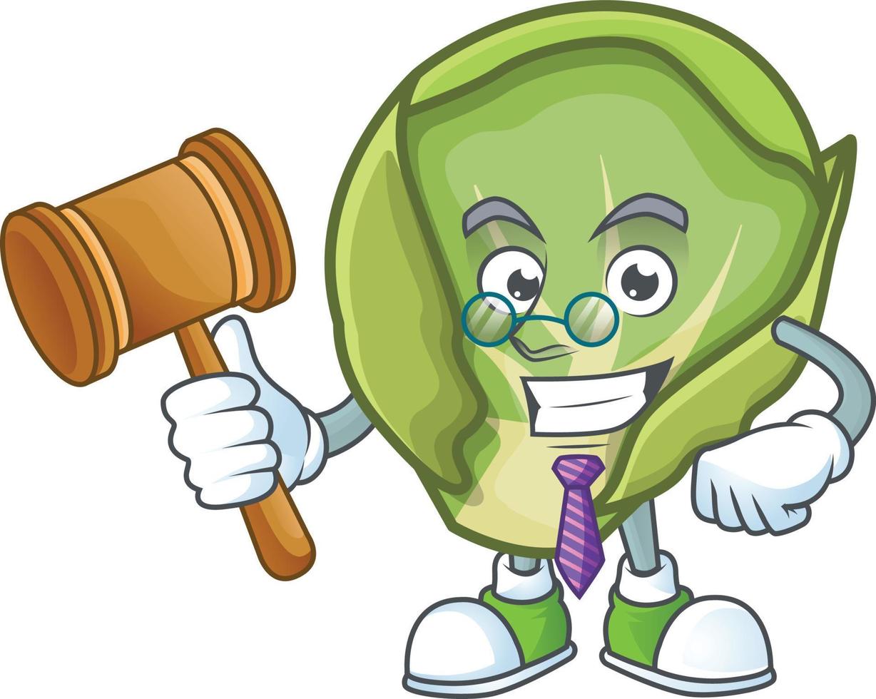 Brussels sprouts cartoon character style vector