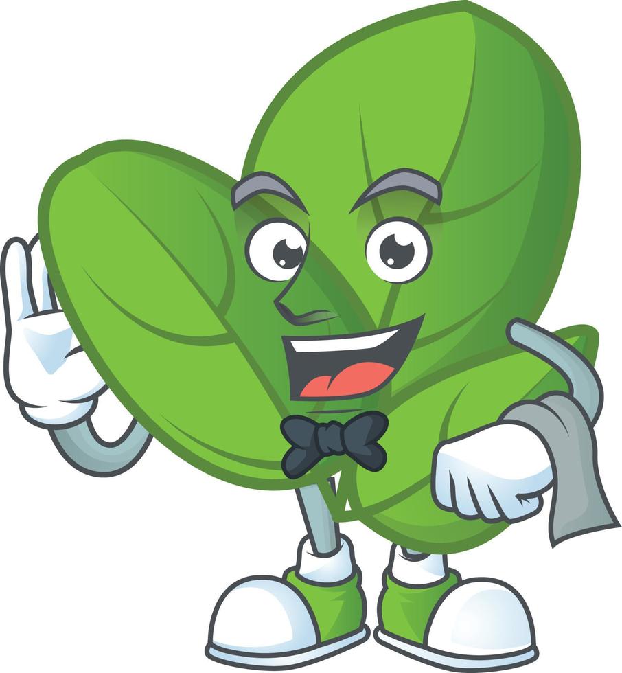 Basil cartoon character style vector