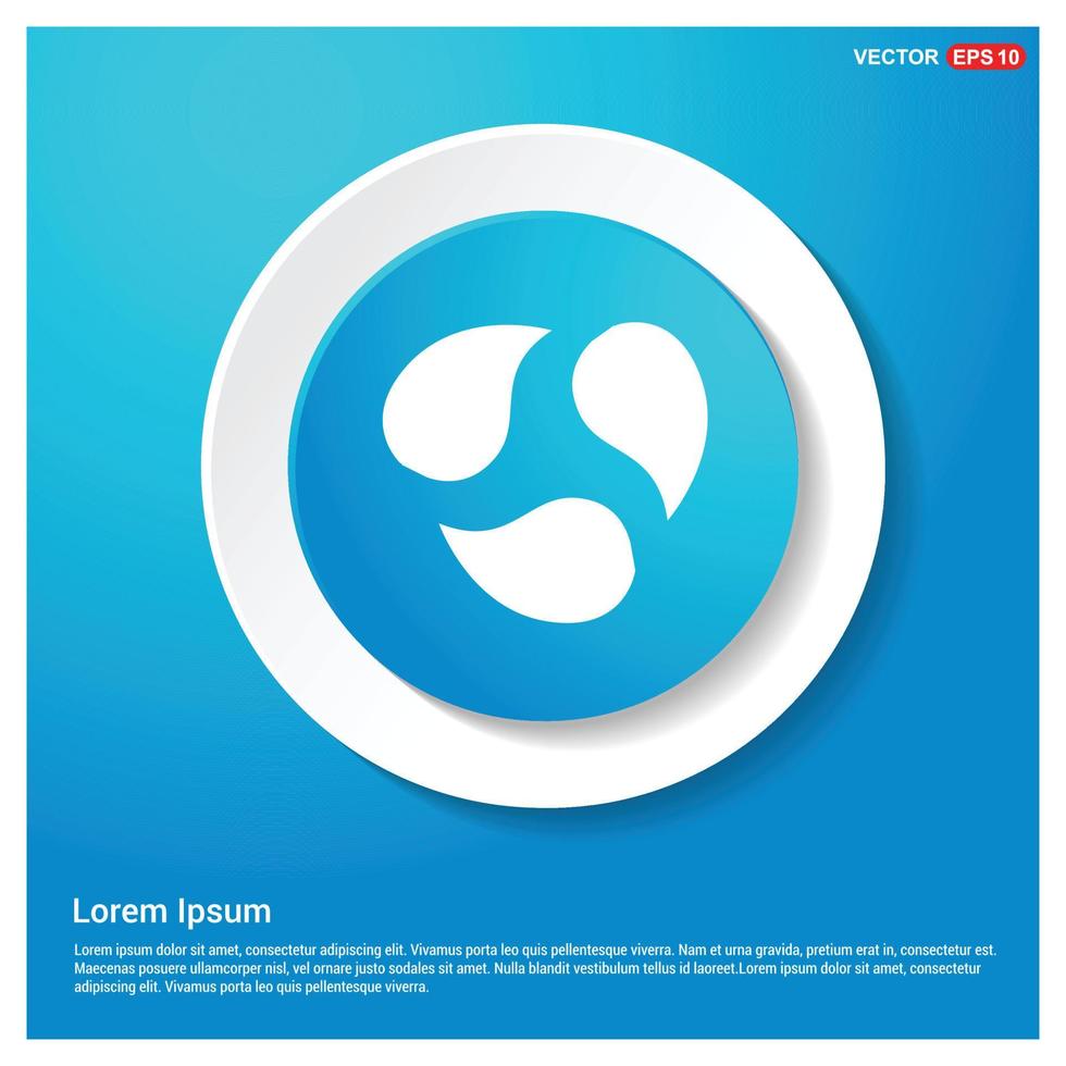 Water Drops icon vector