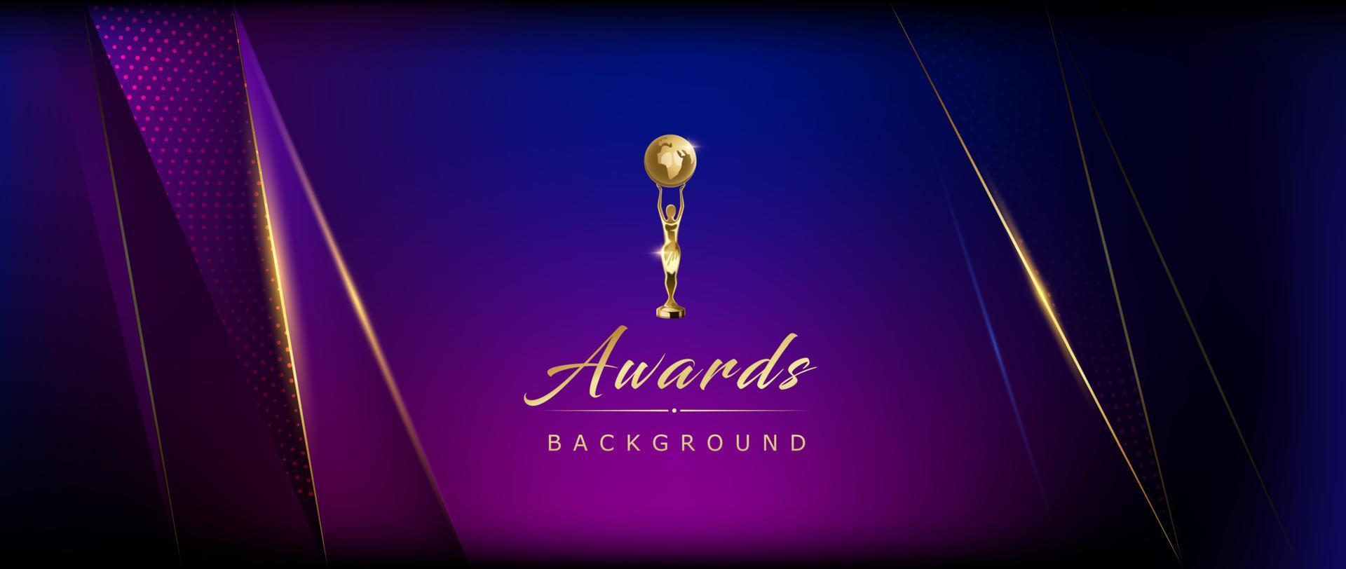 Pink Blue Purple Golden Royal Awards Graphics Background Lines Triangle Polygonal Elegant Shine Modern Template Luxury Premium Corporate Abstract Design Template Banner Certificate Dynamic Shape Dots vector