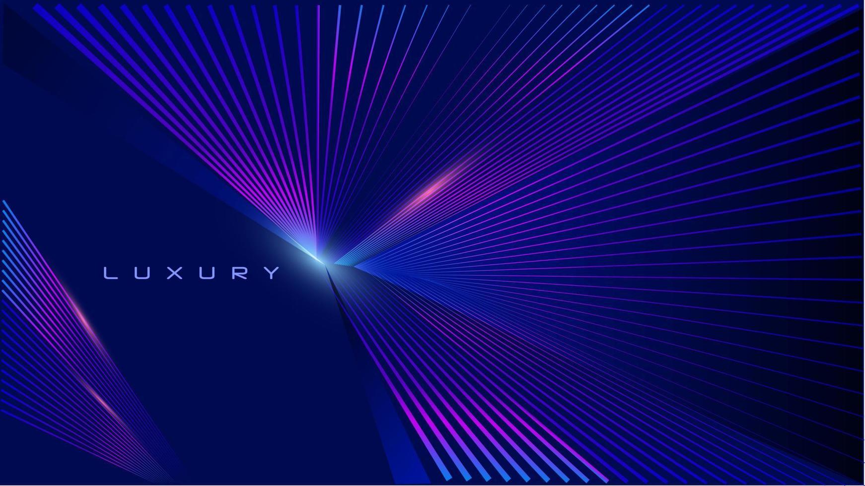 Blue Luxury Elegant Super Car Automobile Urban Design Background. Cyber Technology Metallic Shine lines Effect. Luxurious Brand Royal High Standard Award Background Template. Data Transfer Lines. vector