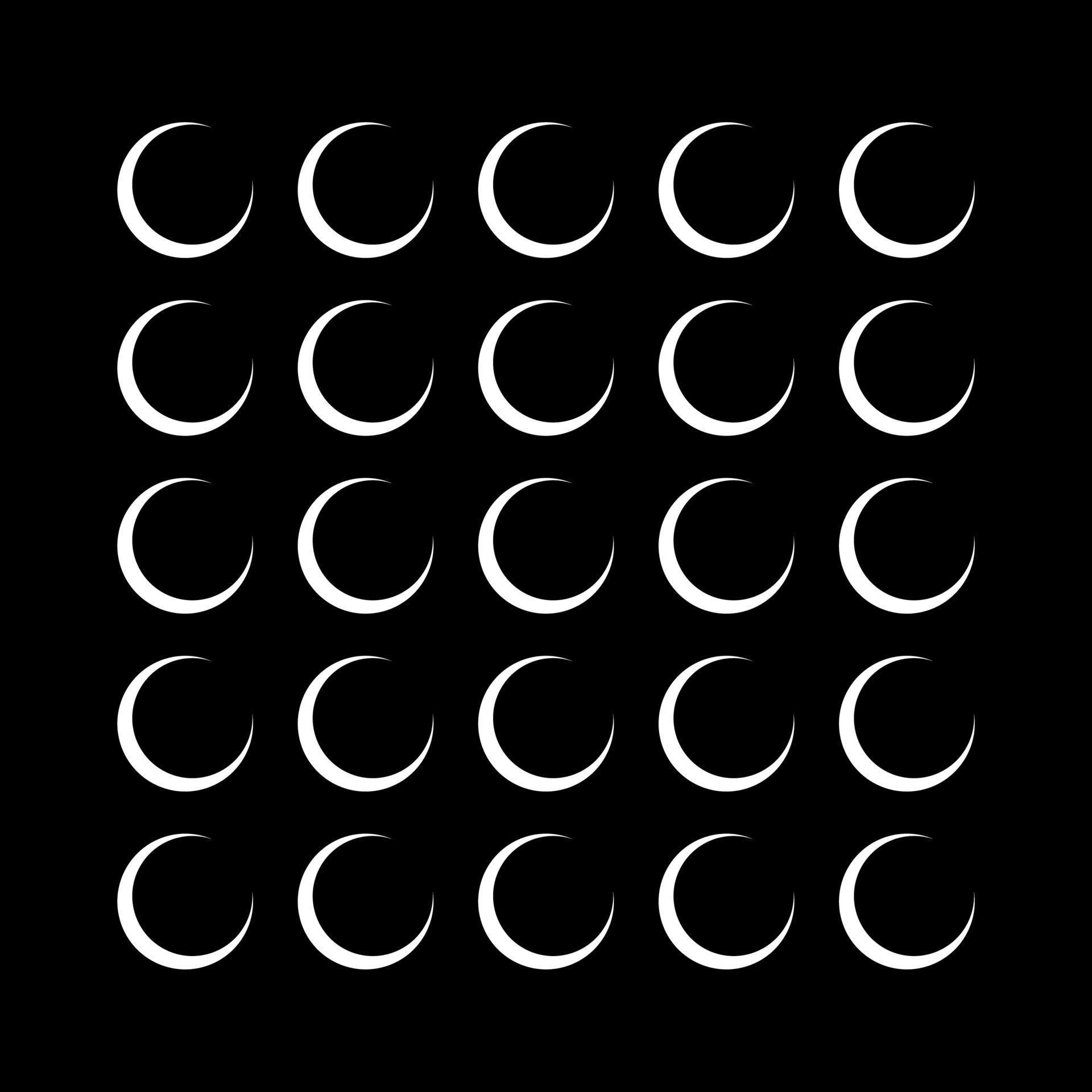 White moons background vector. Moon Background. 19605819 Vector Art at