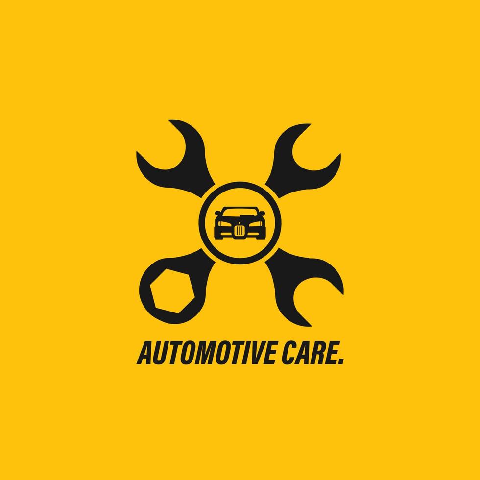 REPAIR CAR automotive care vector