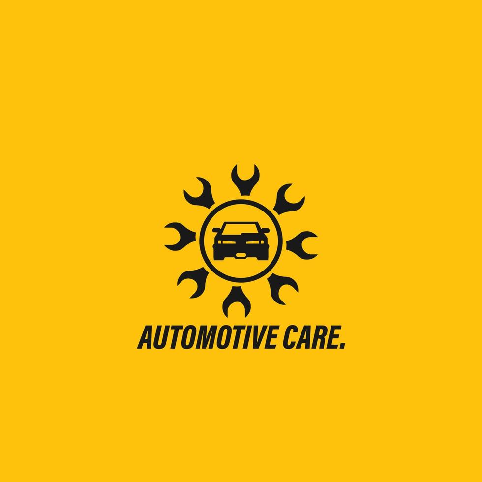 REPAIR CAR automotive care vector