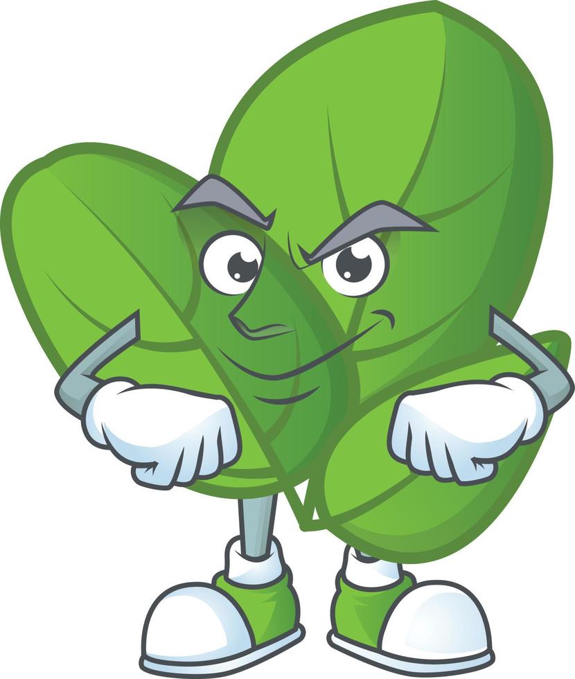 Basil cartoon character style vector