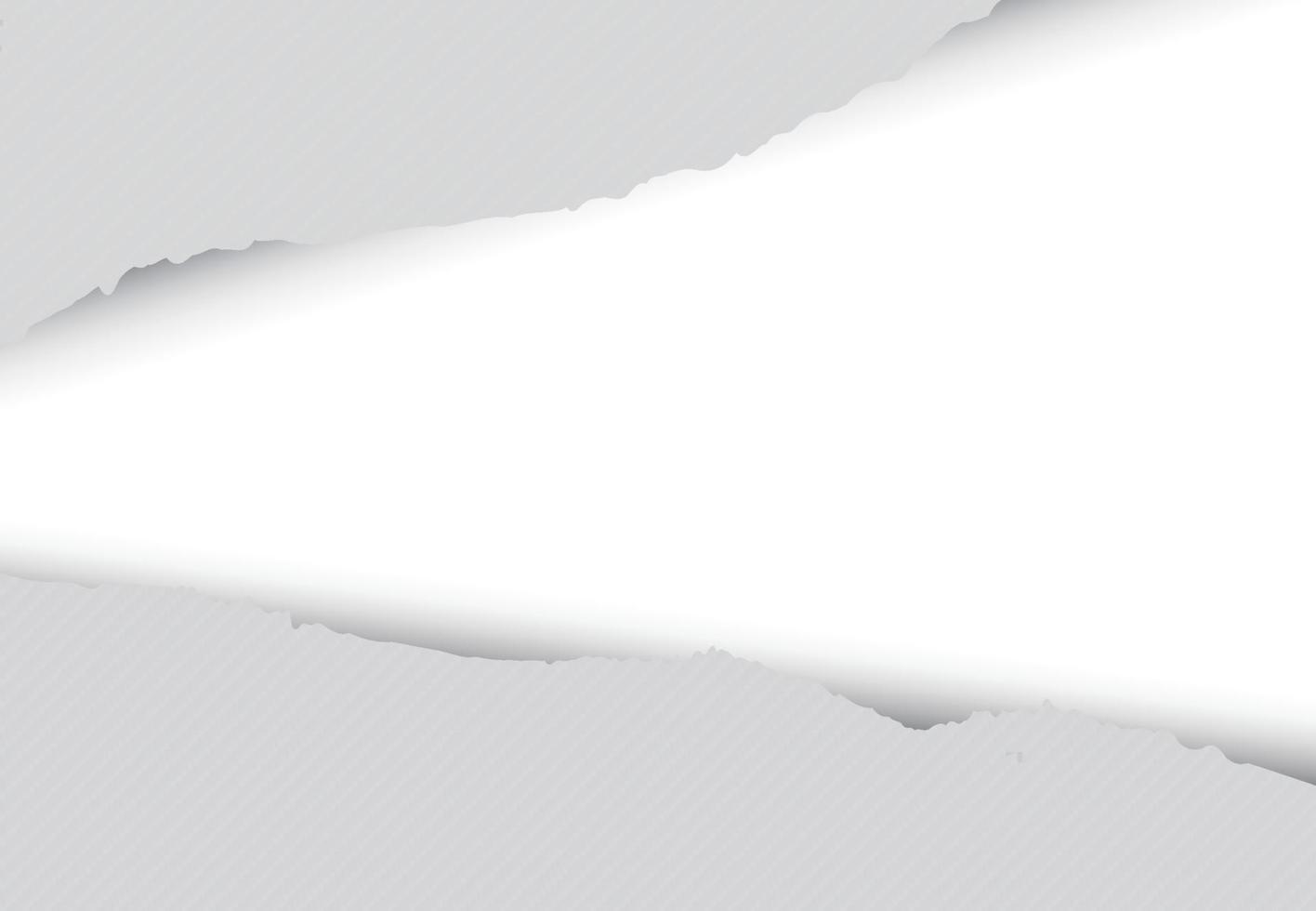 Ripped paper vector on transparent background