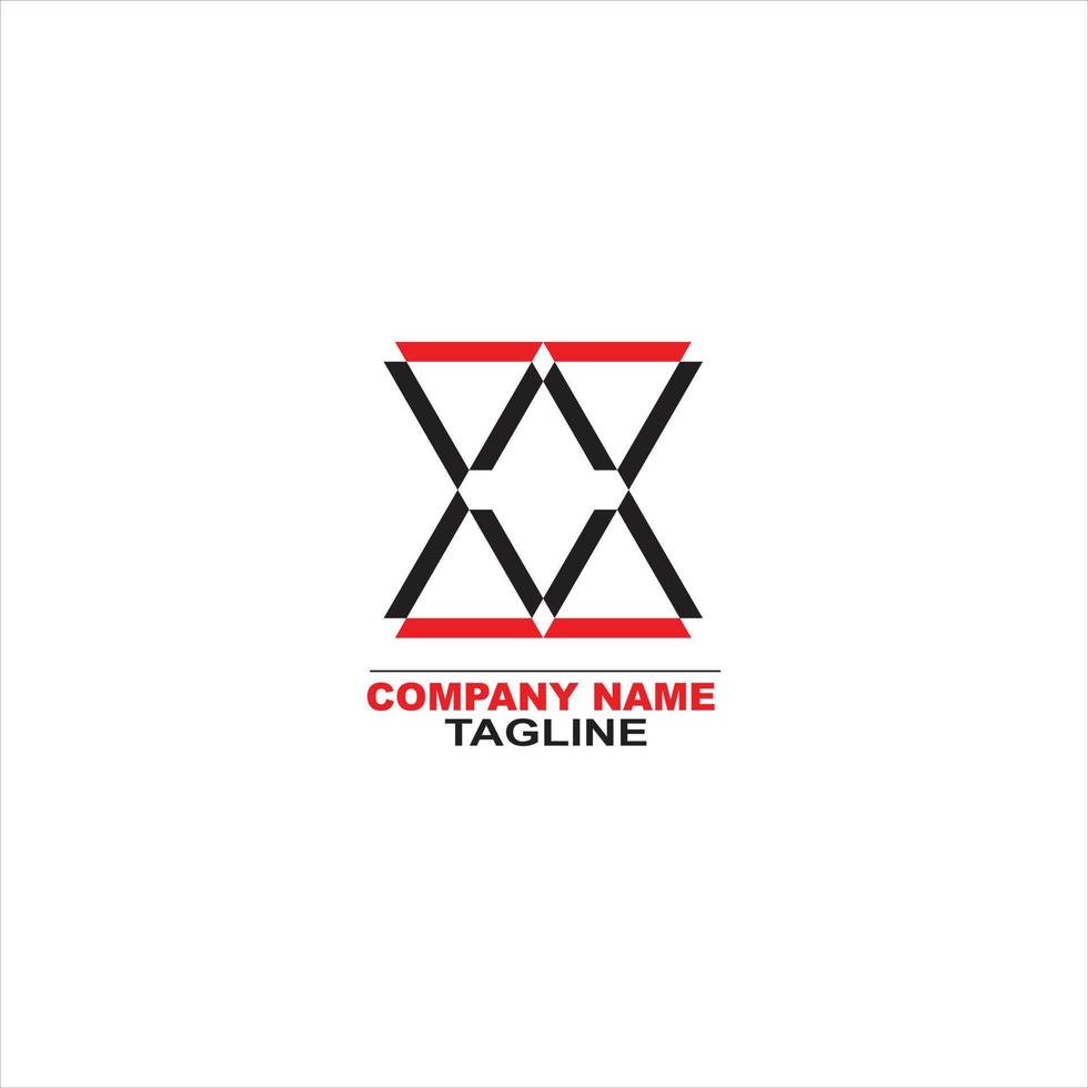 X letter logo Design Modern Monogram Icon. X XX initials based Template and Letters in vector. vector