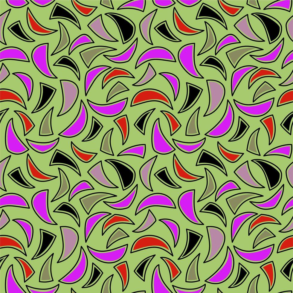 patrón abstracto perfectamente repetible. fondo majestuoso. vector editable para textil