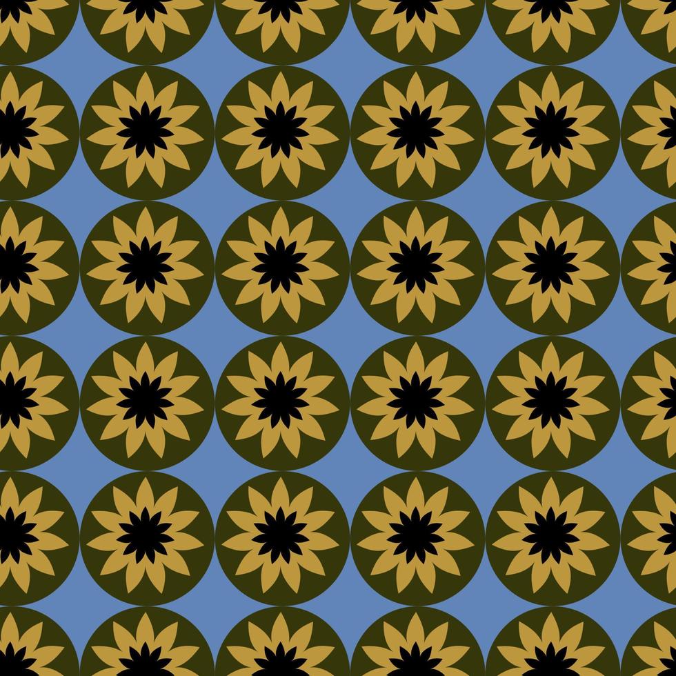 Seamlessly repeatable abstract pattern. Majestic background. Editable vector for Textile