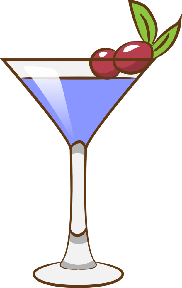 Cocktail png graphic clipart design