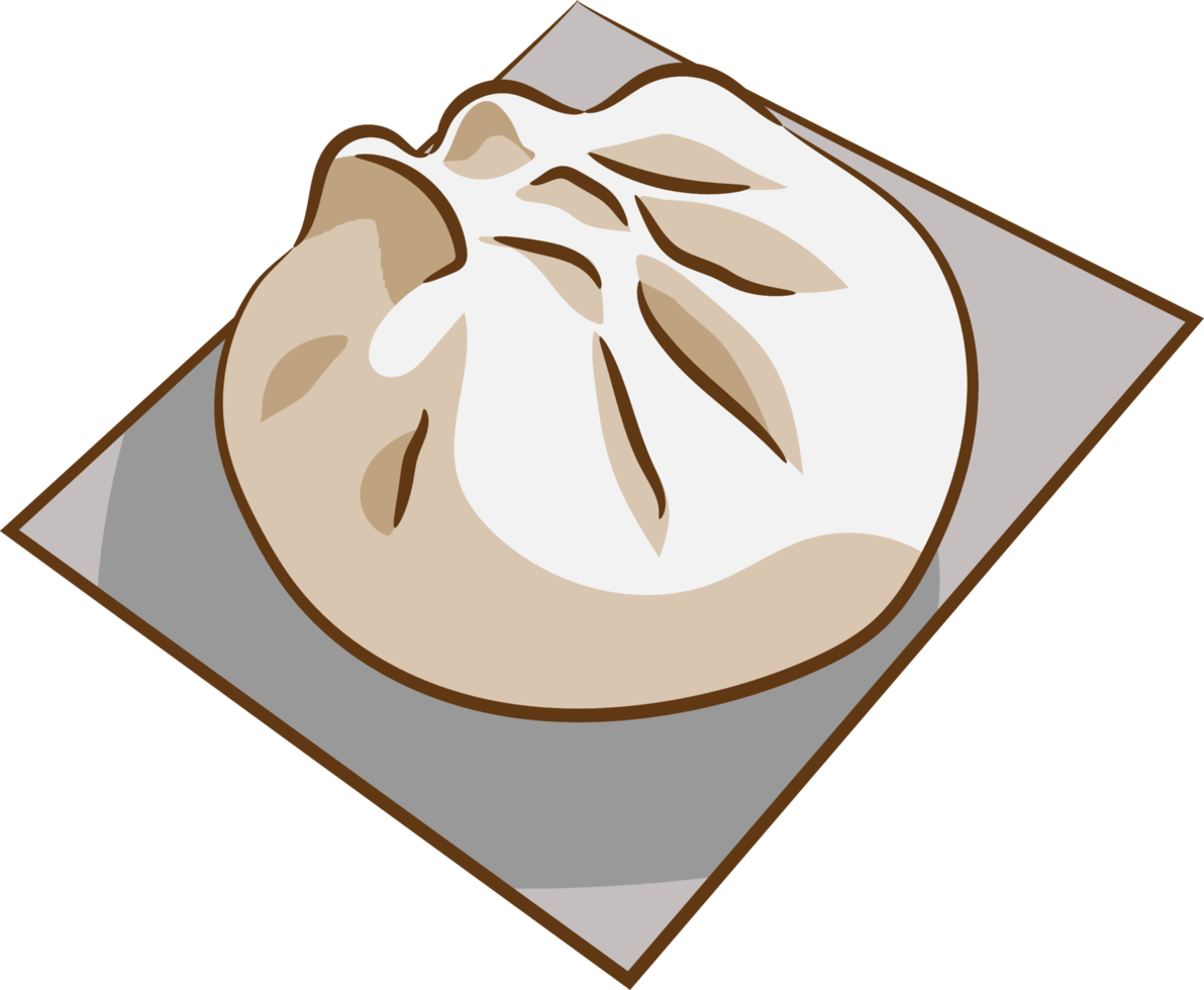 Steambed bun png graphic clipart design
