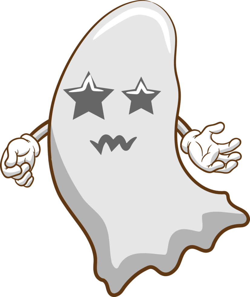 Ghost png graphic clipart design