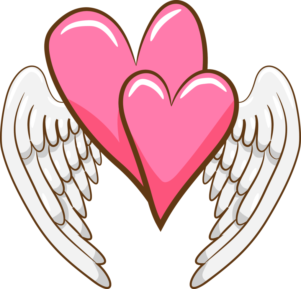 Heart png graphic clipart design