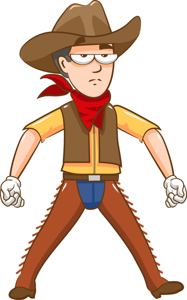 Cowboy png graphic clipart design 19606554 PNG