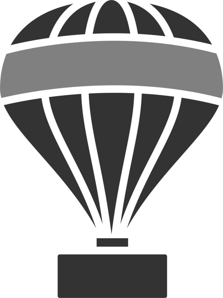 icono de vector de globo de aire caliente