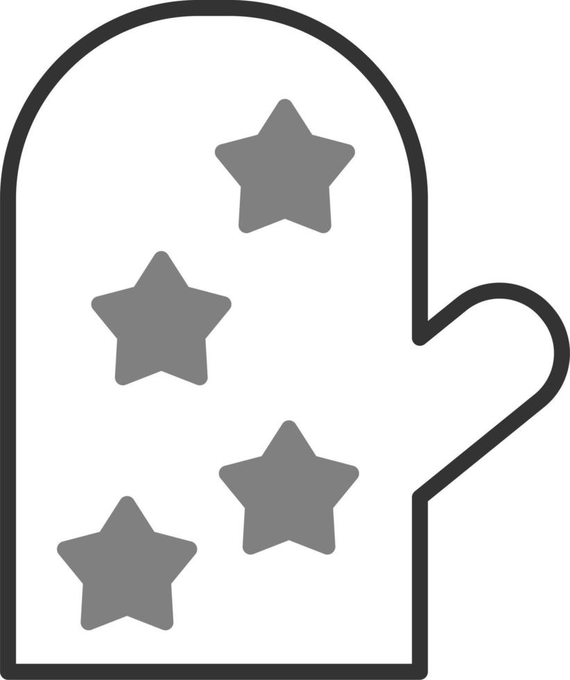 Oven Glove Vector Icon