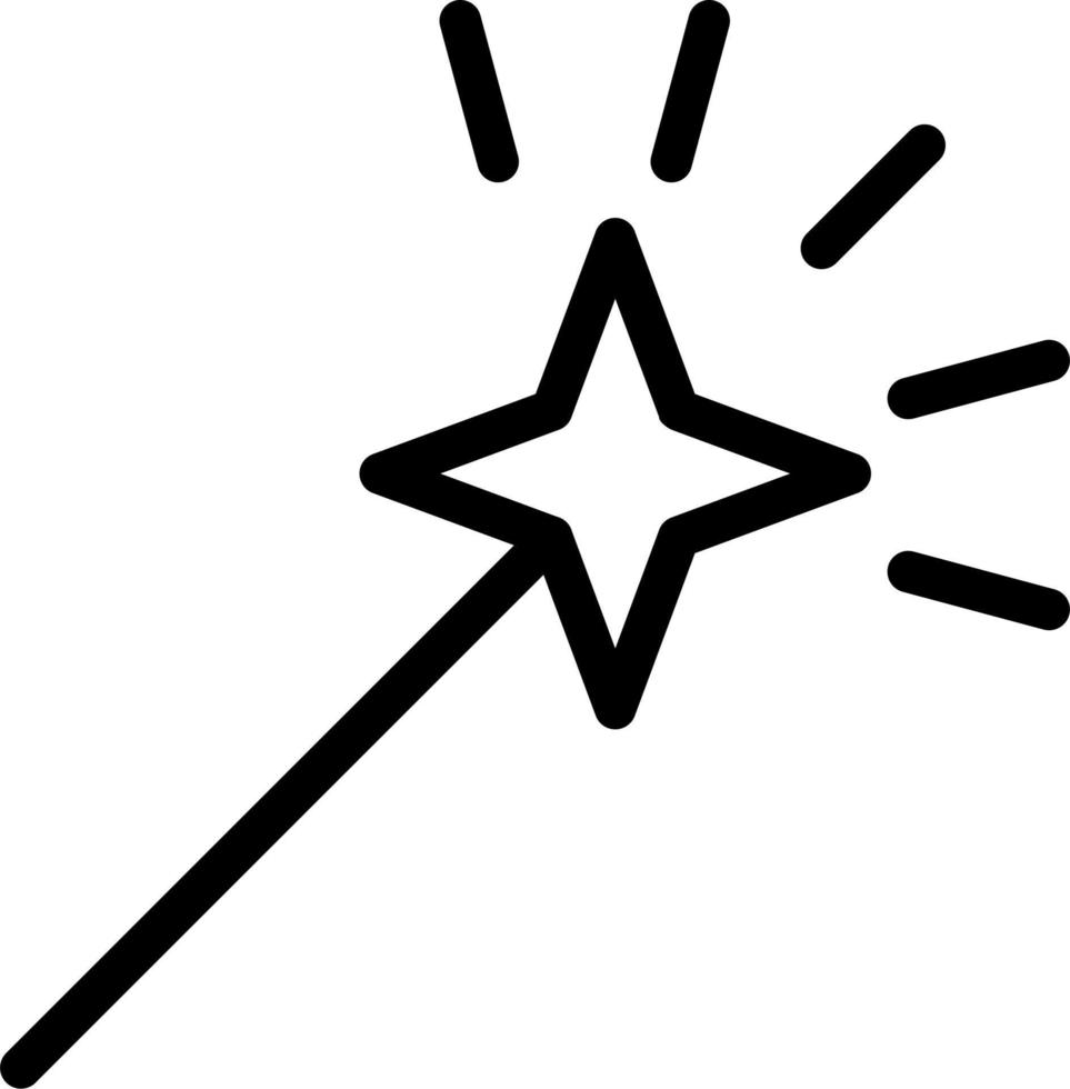 Magic Wand Vector Icon