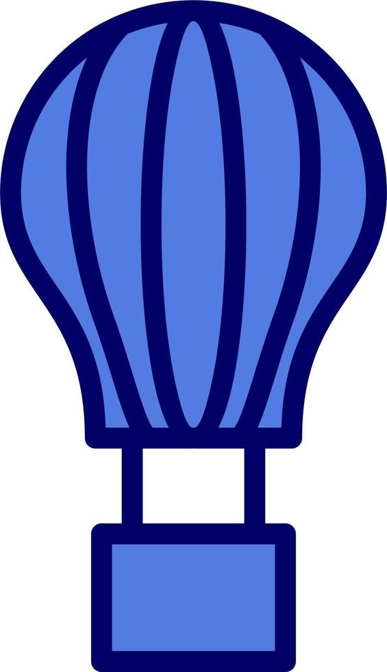 Hot Air Balloon Vector Icon