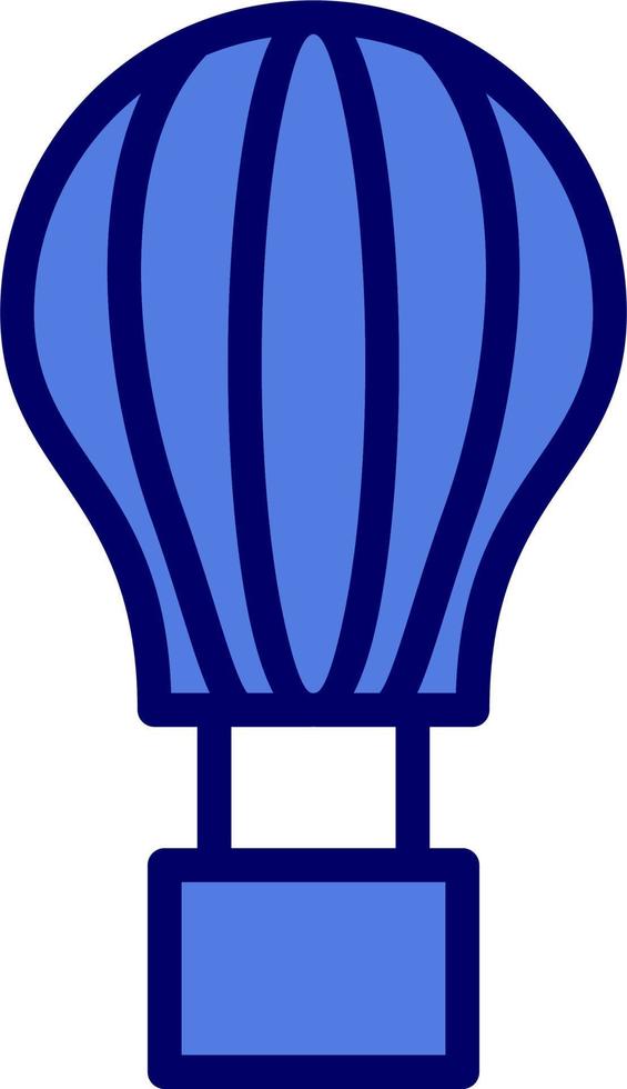 Hot Air Balloon Vector Icon