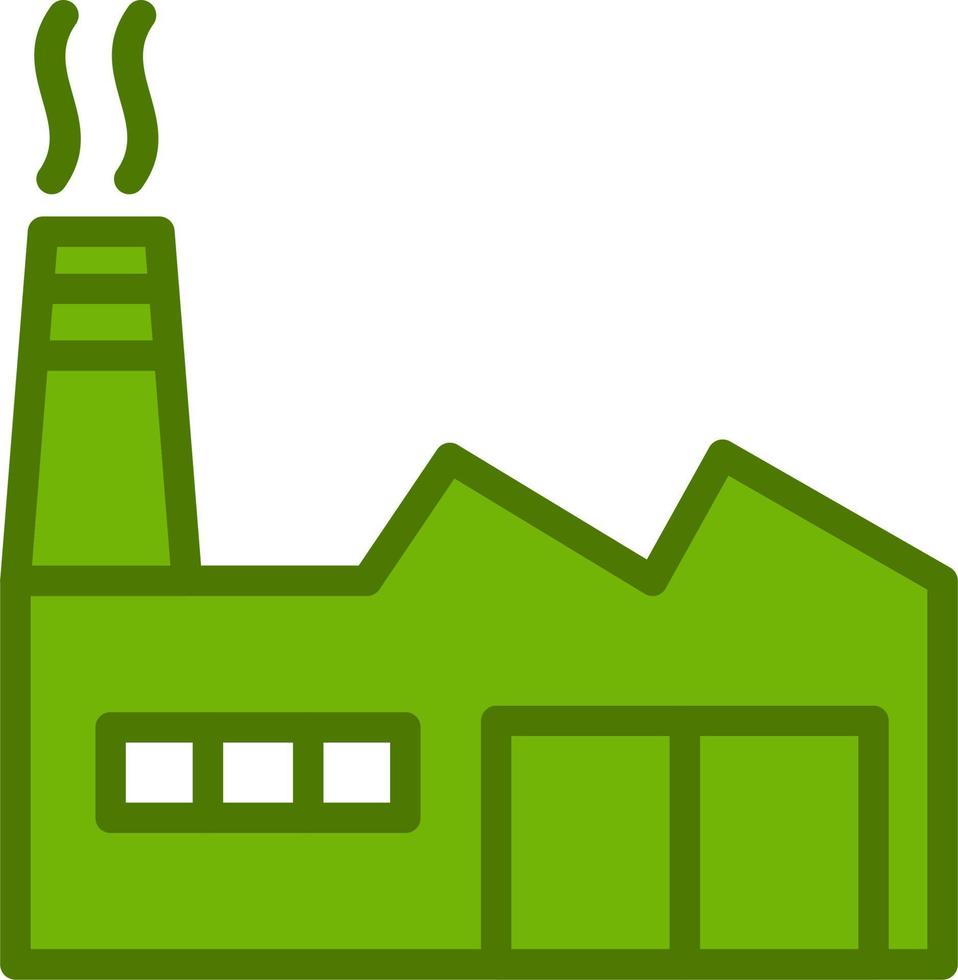 Factory Vector Icon