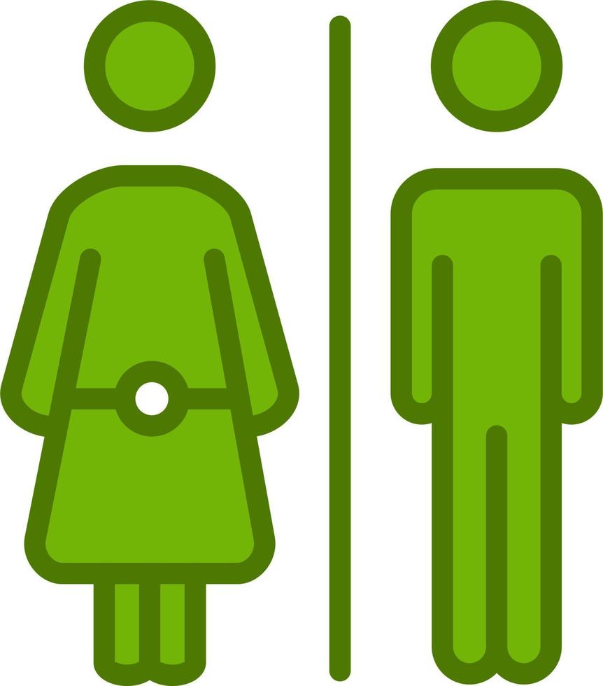 Toilet Signs Vector Icon