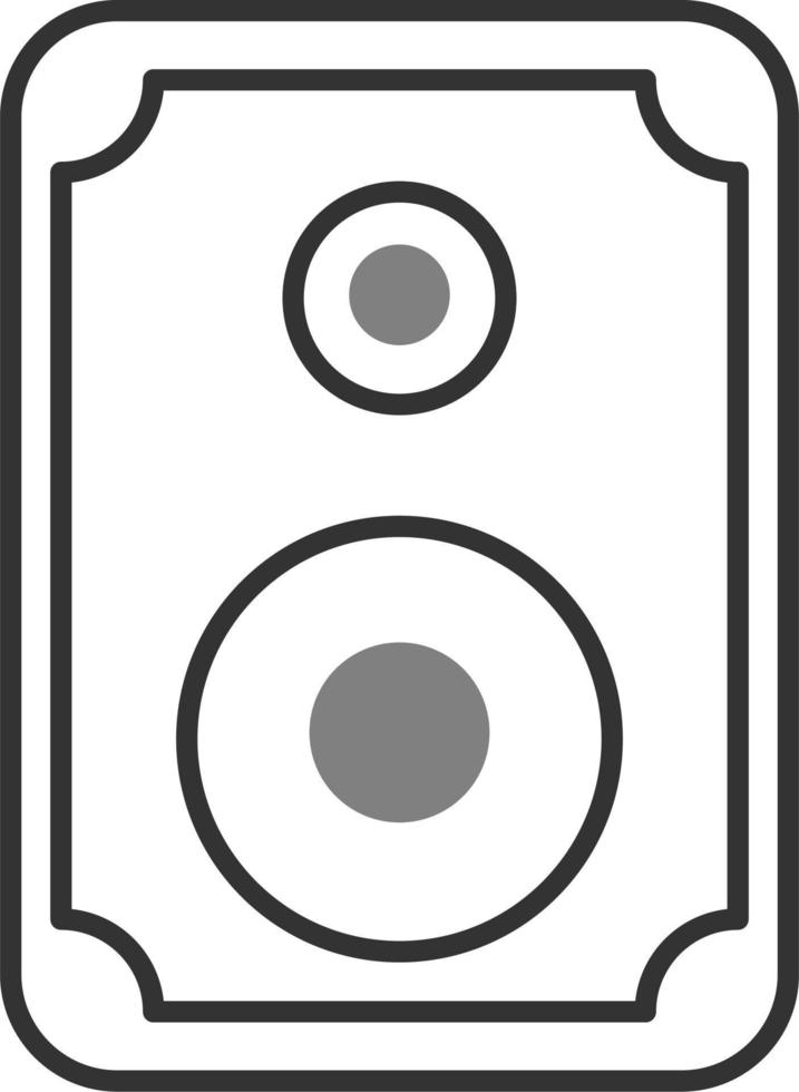 Woofer Vector Icon