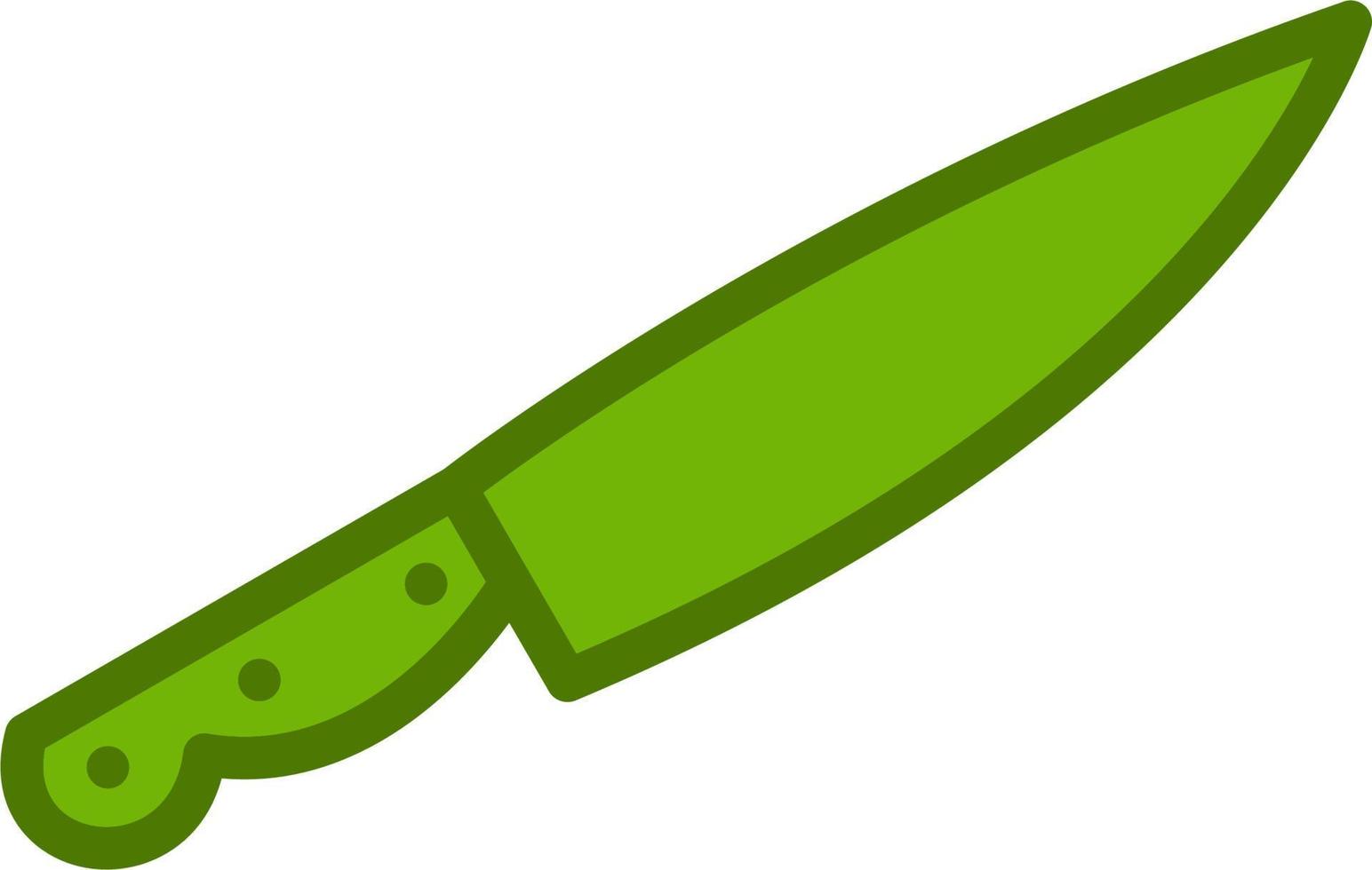 icono de vector de cuchillo