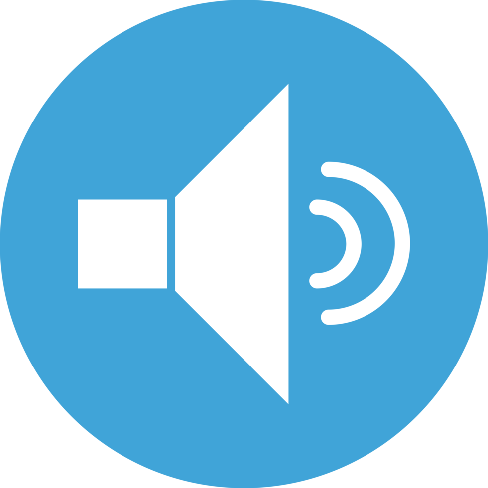 audio icono png gráfico clipart diseño