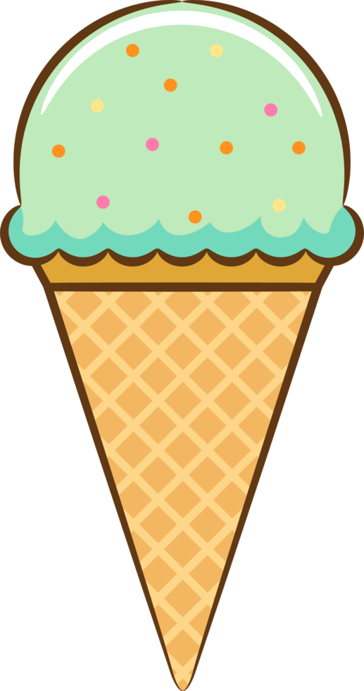 Ice cream png graphic clipart design