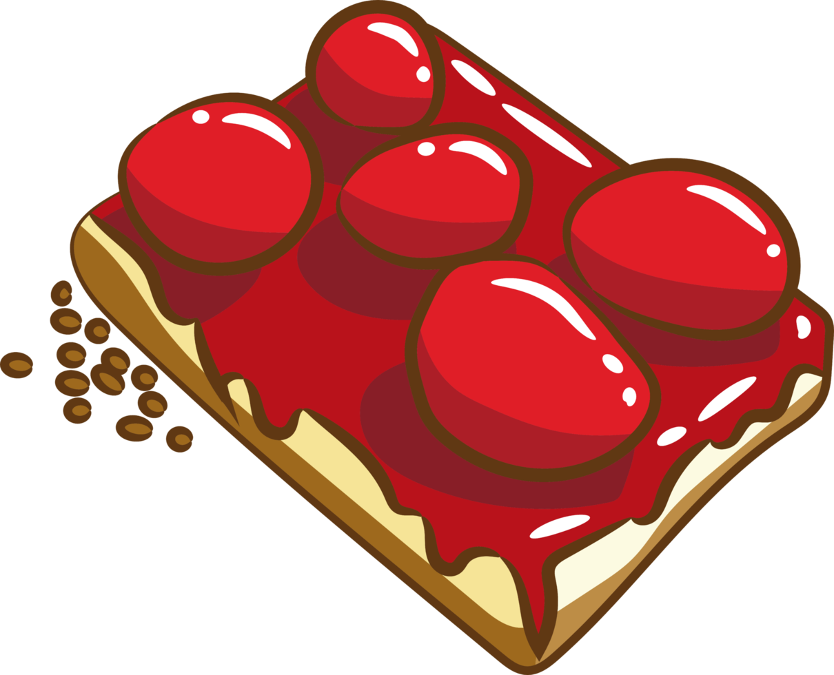 cheesecake png design de clipart gráfico