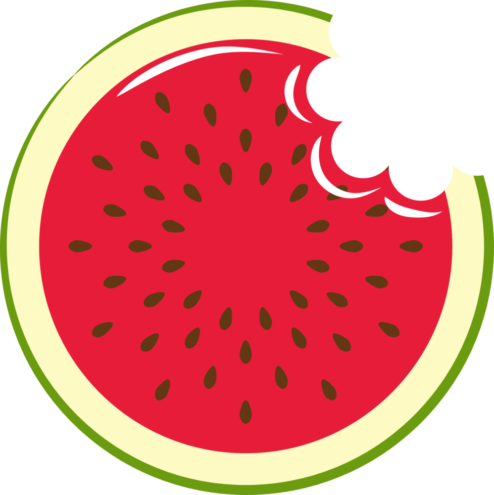 Watermelon png graphic clipart design