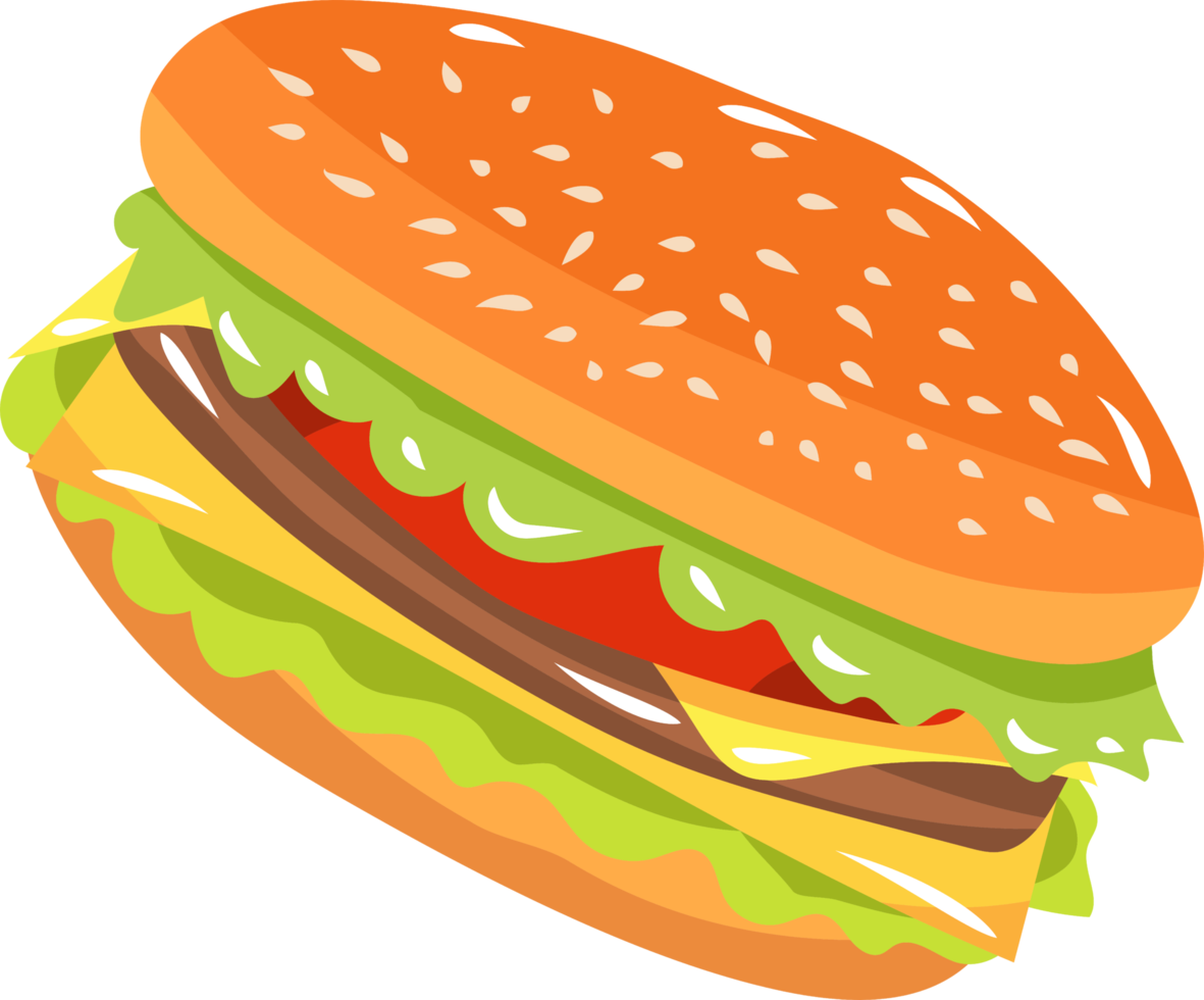 hamburguesa png gráfico clipart diseño