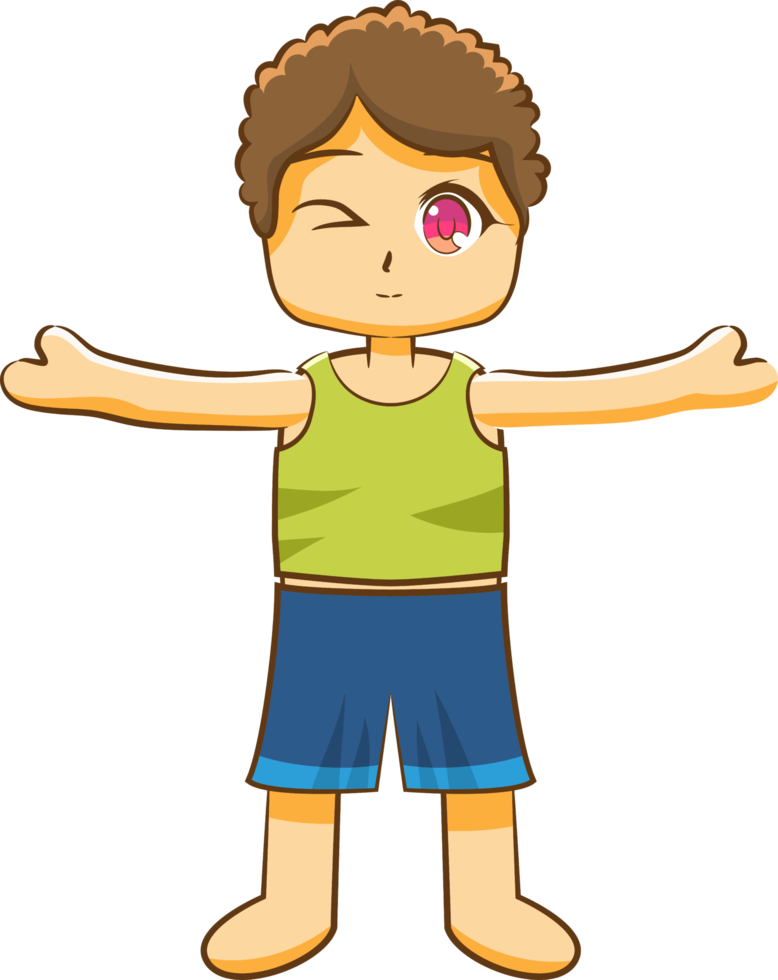 Kid workout png graphic clipart design