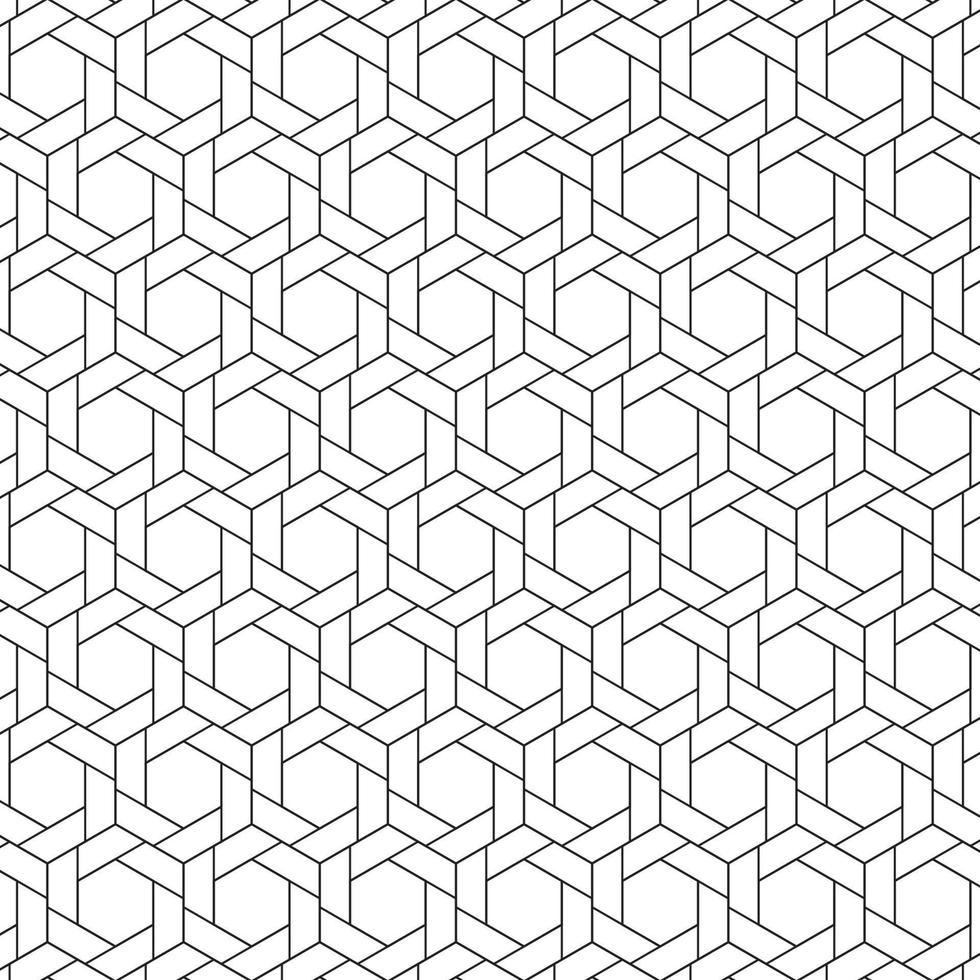 Geometric Textile Pattern Background Vector Illustration.