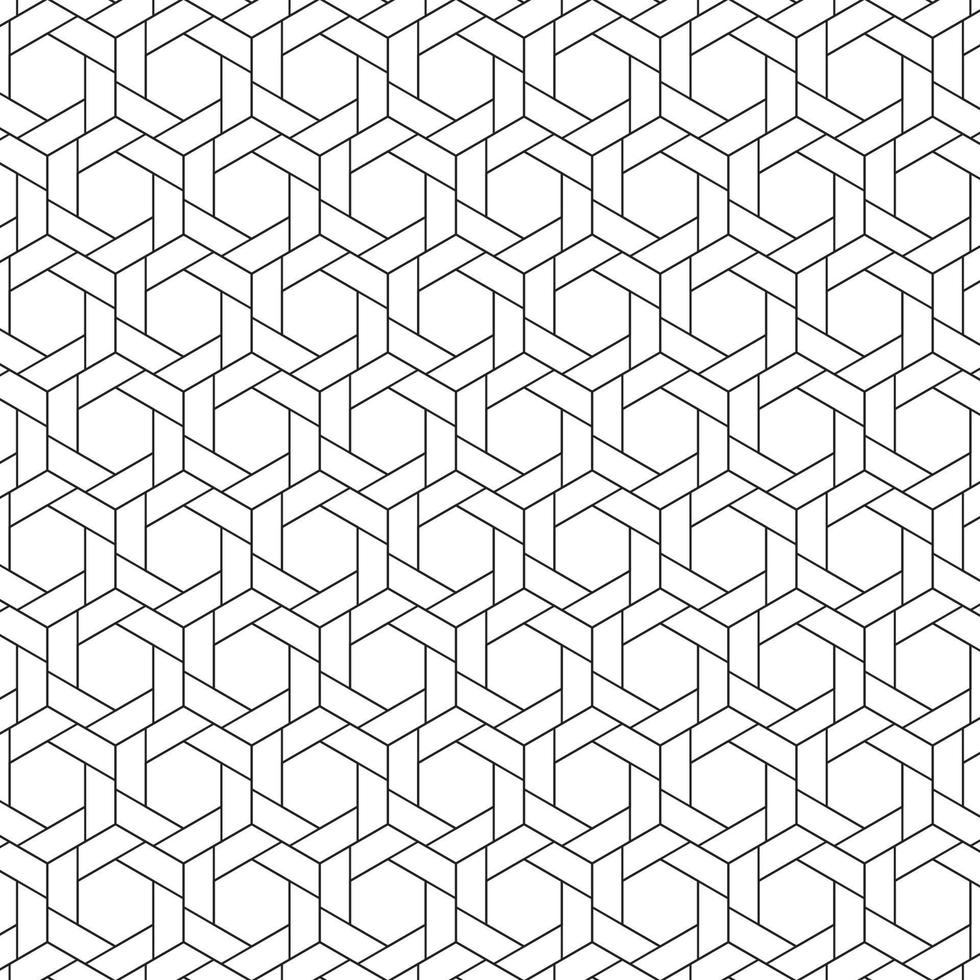 Geometric Textile Pattern Background Vector Illustration.