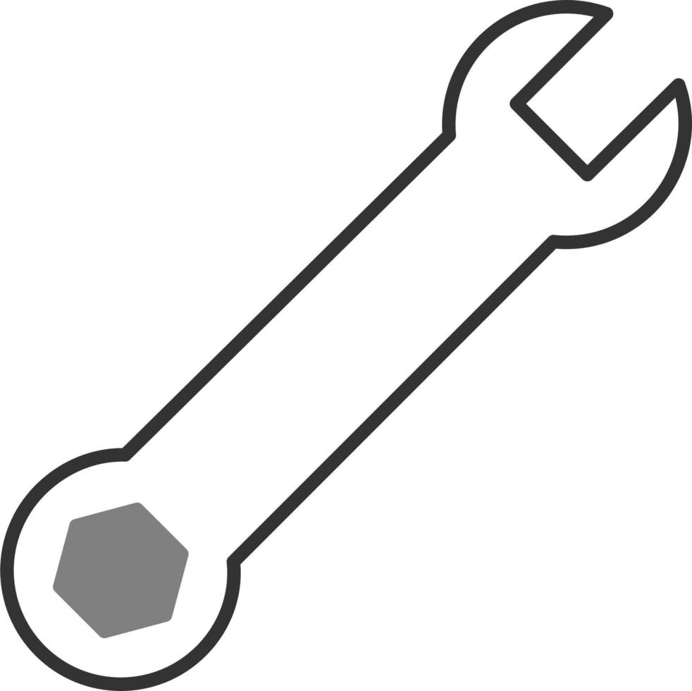 Spanner Vector Icon