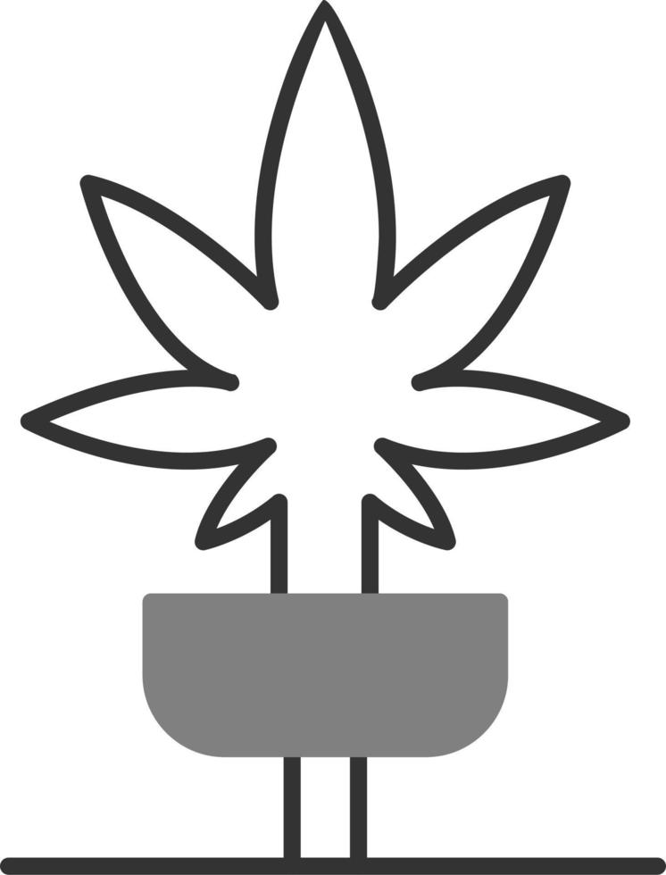 icono de vector de marihuana