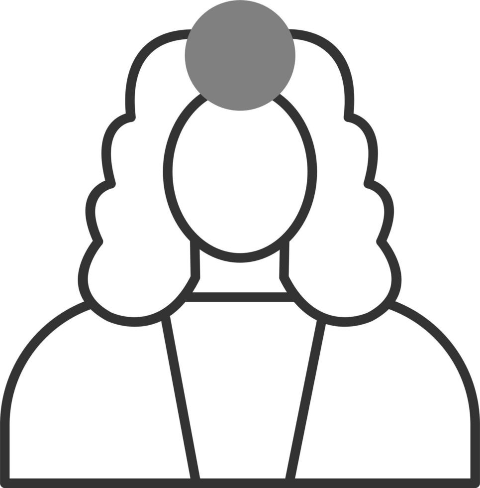 Judge Vector Icon Vector Icon