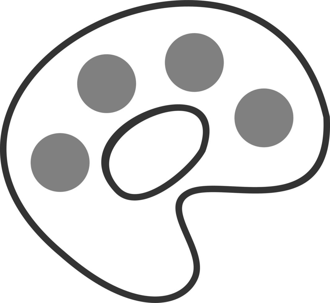 Palette Vector Icon