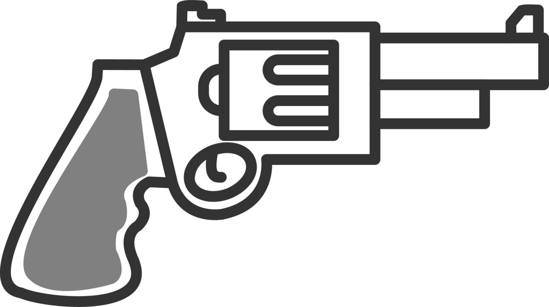 icono de vector de pistola