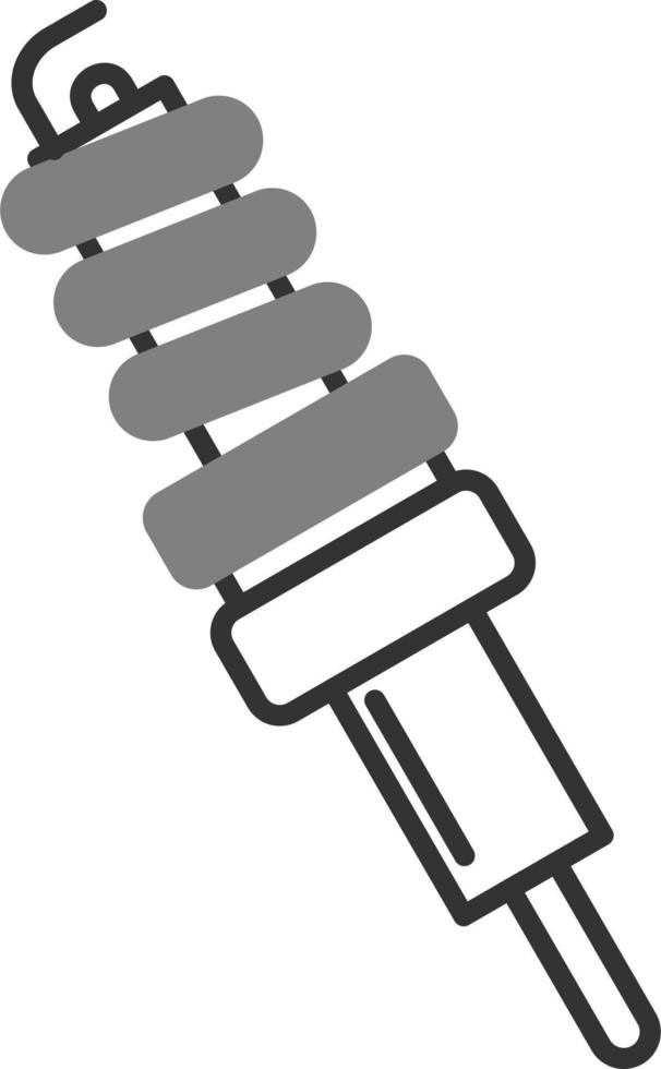 Spark plug Vector Icon